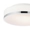 Cwi Lighting Frosted 2 Light Drum Shade Flush Mount With Satin Nickel Finish 5479C10SN-R - alternate 6